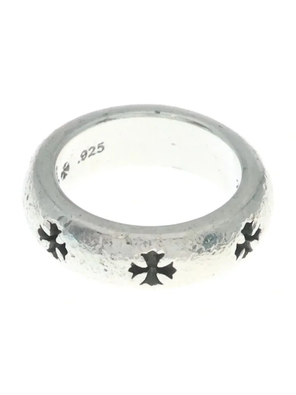 Chrome Hearts Negative CH Plus Ring Silver